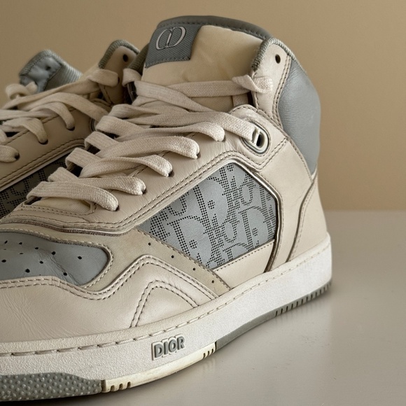 Dior B27 Mid-Top sneakers shoe Men's sz 9/9.5 US - EU 42 - Picture 5 of 15